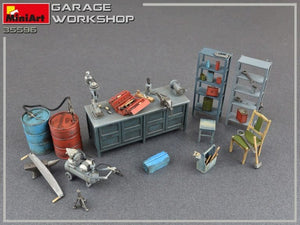 MiniArt 35596 Garage Workshop 1/35 – zdjęcie 4