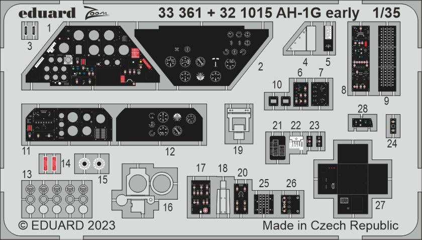Eduard 33361 AH-1G early ICM 1/35
