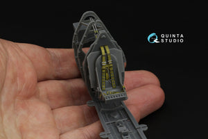 Quinta Studio QR+32045 British Fighter Seatbelts, pre-war/early WWII (with metal buckles) (All kits) 1/32 – zdjęcie 6