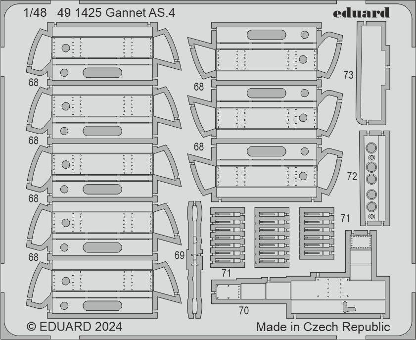 Eduard 491425 Gannet AS.4 AIRFIX 1/48 – zdjęcie 2