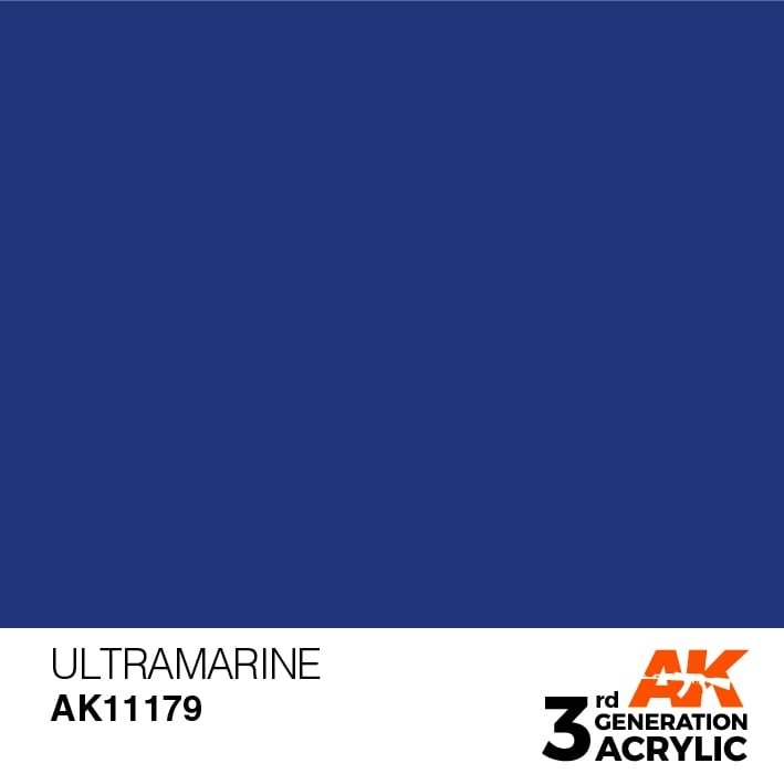 AK Interactive AK11179 ULTRAMARINE – STANDARD 17ml