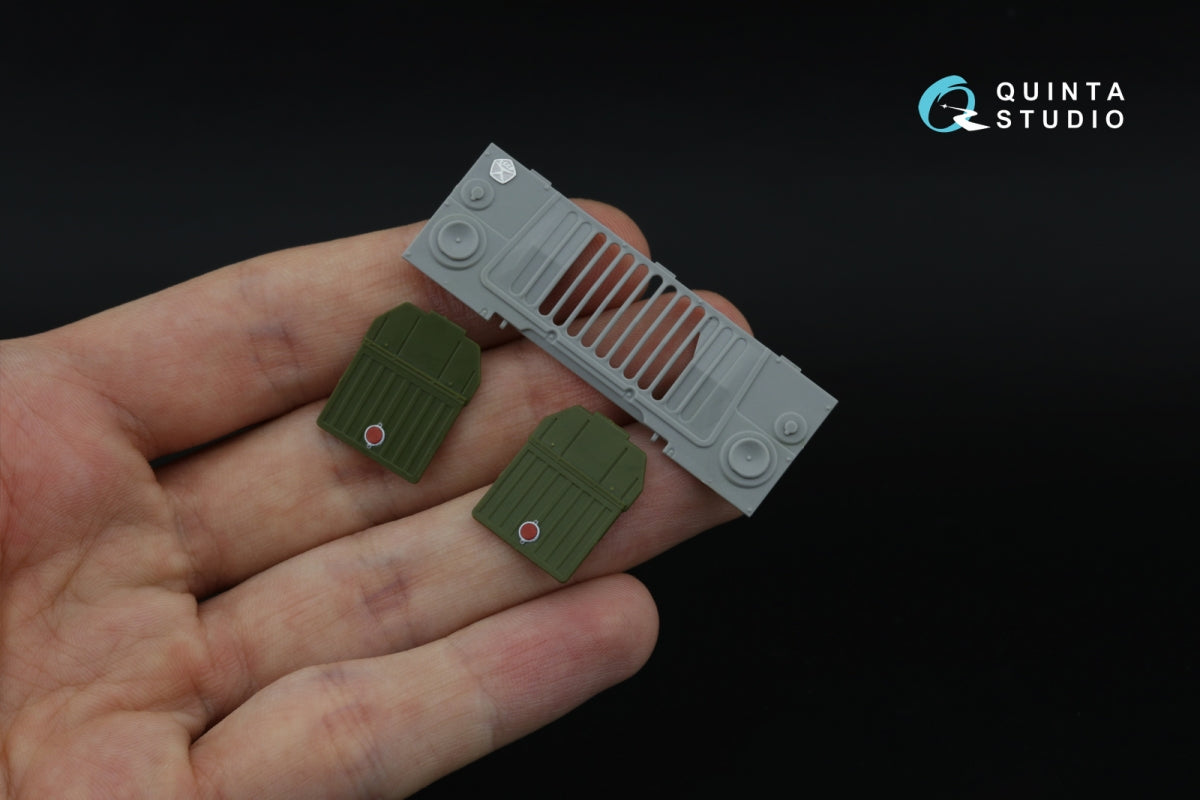Quinta Studio QD35152 GAZ-66 3D-Printed &amp;amp; coloured Interior on decal paper (Zvezda) 1/35 – zdjęcie 10