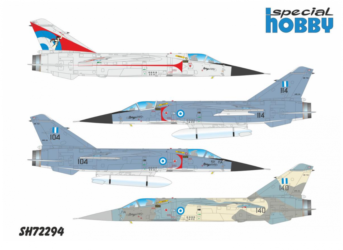 Special Hobby 72294 Mirage F.1. CG 1/72 – immagine 4