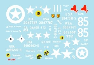Star Decals 35-C1311 US Armored Mix # 4 1/35 – zdjęcie 2