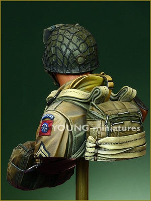 Young Miniatures YM1824 US Paratroopers 82nd Airborne Normandy 1944 1/10 – zdjęcie 7