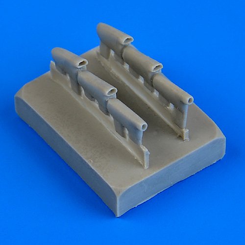 Quickboost QB72482 Defiant Mk.I exhaust - rounded 1/72 Airfix
