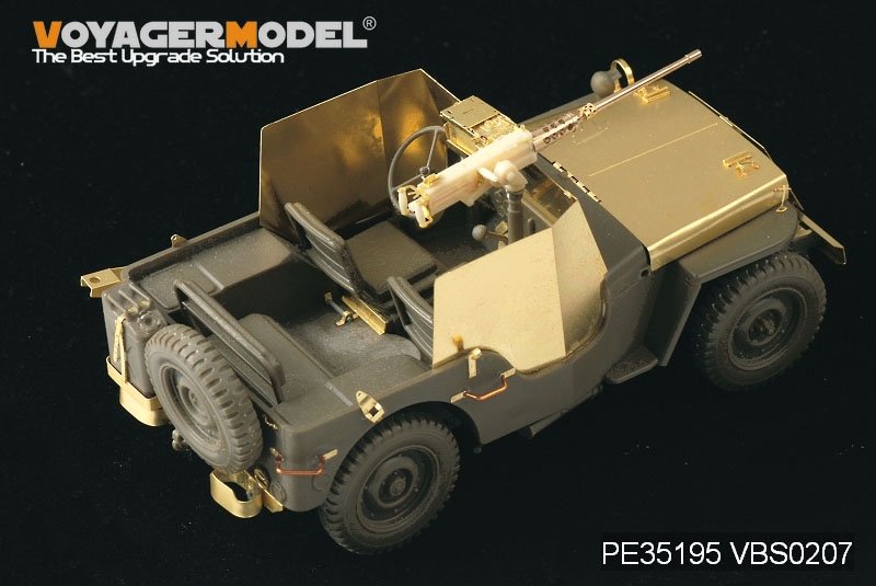 Voyager Model PE35195 WWII US Jeep Willys MB w/Add Amour for TAMIYA 35219 1/35 – image 3