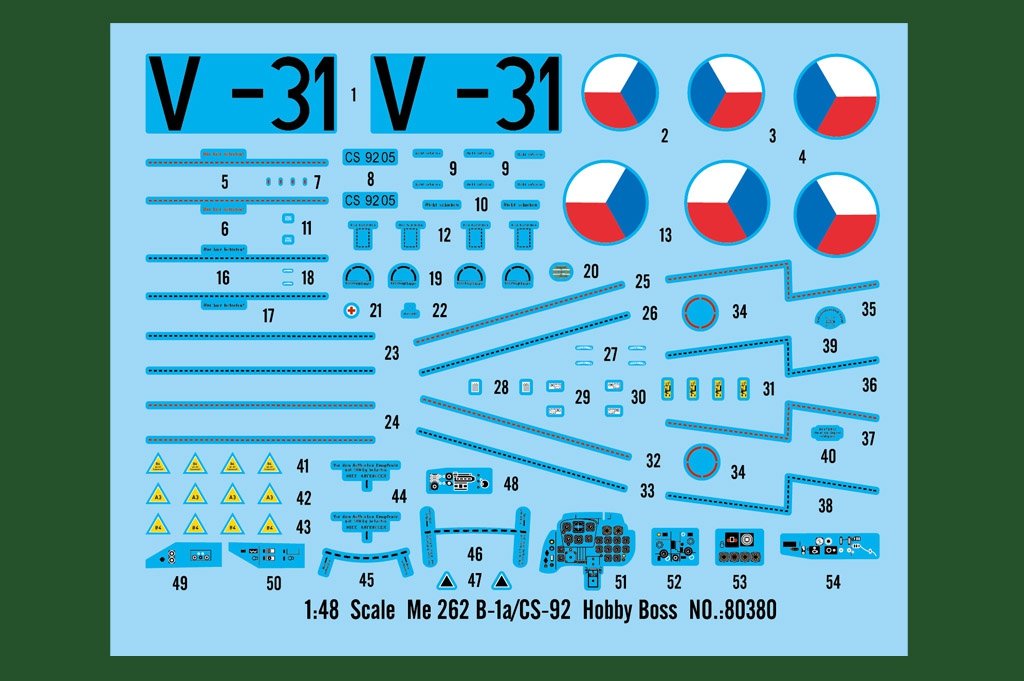 Hobby Boss 80380 Me 262 B-1a/CS-92 1/48 – image 3