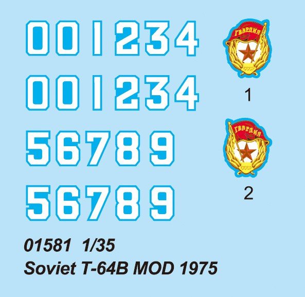 Trumpeter 01581 Soviet T-64B MOD 1975 1/35 – zdjęcie 11