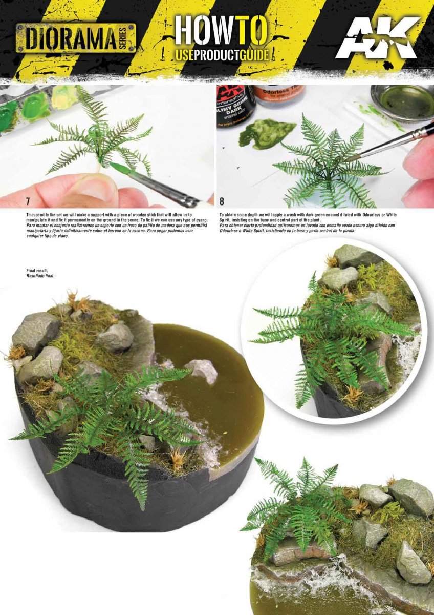 AK Interactive AK8138 JUNGLE PLANTS SET 1/32 AND 1/35 – image 3