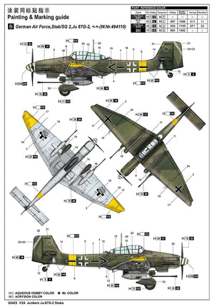 Trumpeter 02425 Junkers Ju-87G-2 Stuka 1/24 – Bild 4