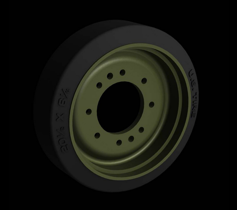 Panzer Art RE35-653 M4 “Sherman” HVSS spare road wheels (2pcs) 1/35
