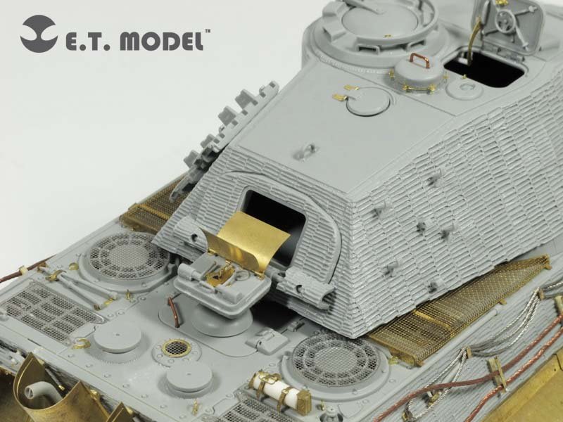ET Model E35-033 WWII German KING TIGER（Porsche Turret）(For DRAGON Kit) (1/35) – image 5
