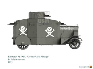 Copper State Models 35010 Ehrhardt E-V/4 M.1917 ( ZAWIERA POLSKIE KALKI ) 1/35 – zdjęcie 2