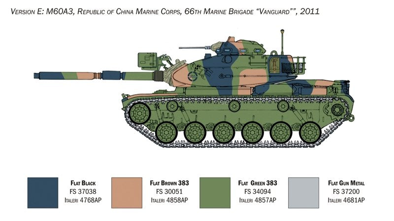 Italeri 6582 M60A3 1/35 – image 4