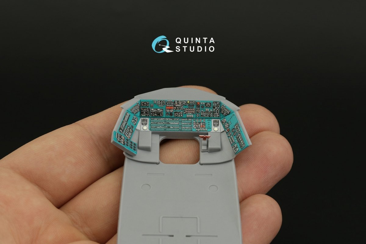 Quinta Studio QDS-48339 Mi-8MT 3D-Printed &amp;amp; coloured Interior on decal paper (Zvezda) (Small version) 1/48 – zdjęcie 7