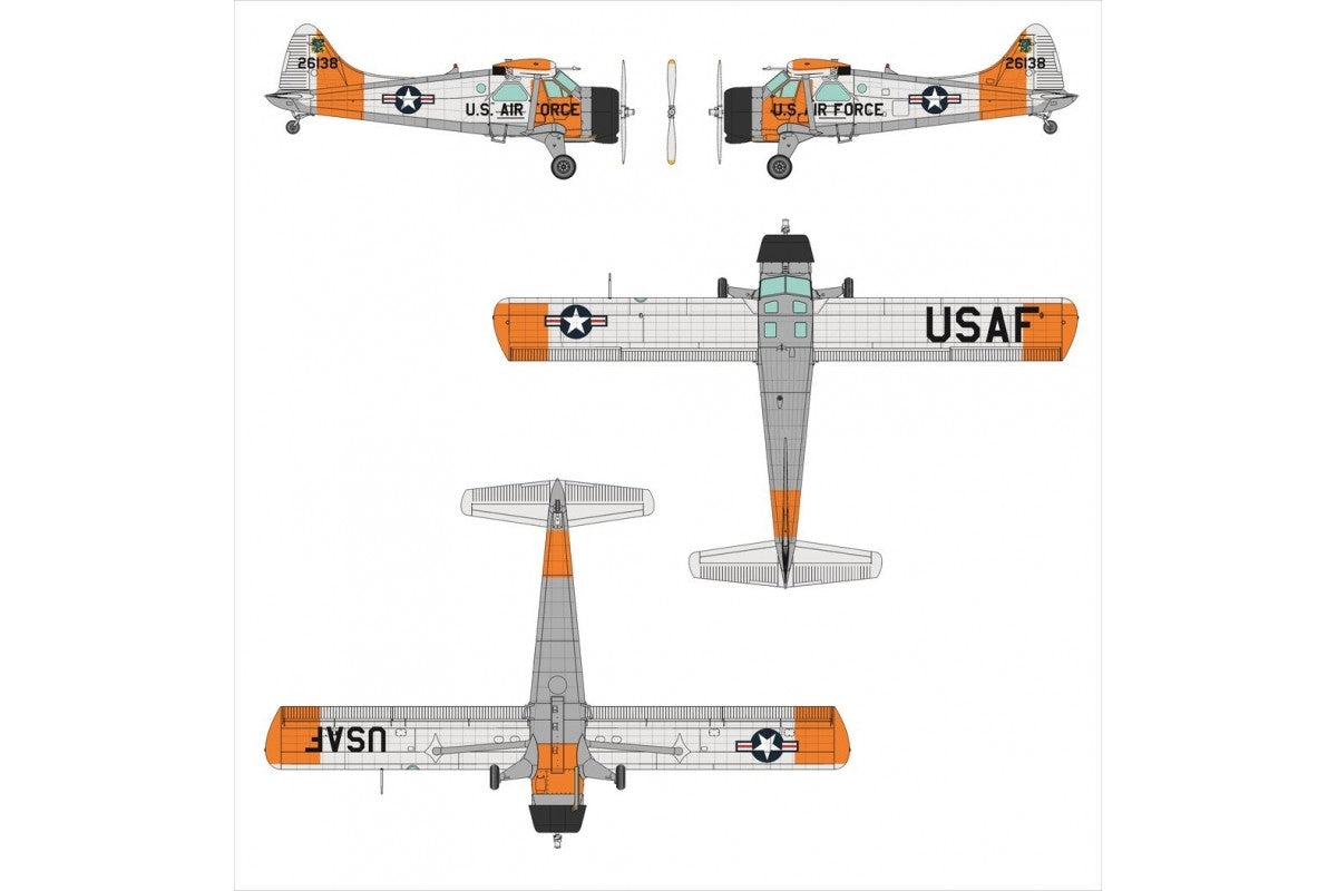 Dora Wings 48059 L-20A/U-6A Beaver 1/48 – zdjęcie 6