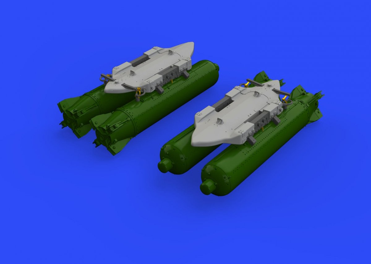 Eduard 648358 BRU-57A rack 1/48 – Bild 3