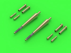 Master AM-48-165 Spitfire Mk. IIb/Vb - 20mm Hispano cannon barrels in shrouds (for Eduard model) 1/48
