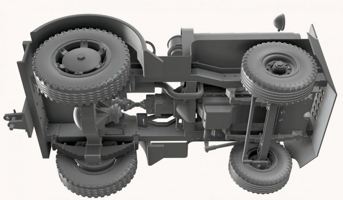 Thunder Model 32001 US Tug Clarktor-6 Mill-33 The heavy duty airfield tractor 1/32 – immagine 7