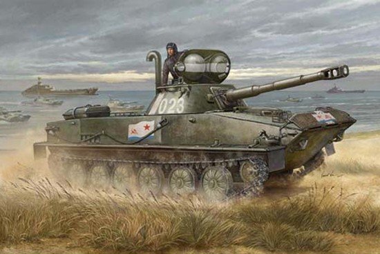 Trumpeter 00381 Russian PT-76B Light Amphibious Tank 1/35