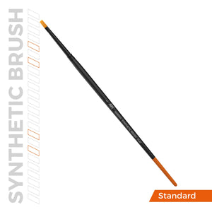AK Interactive AKB001 AK SYNTHETIC BRUSH – FLAT 1 – zdjęcie 2