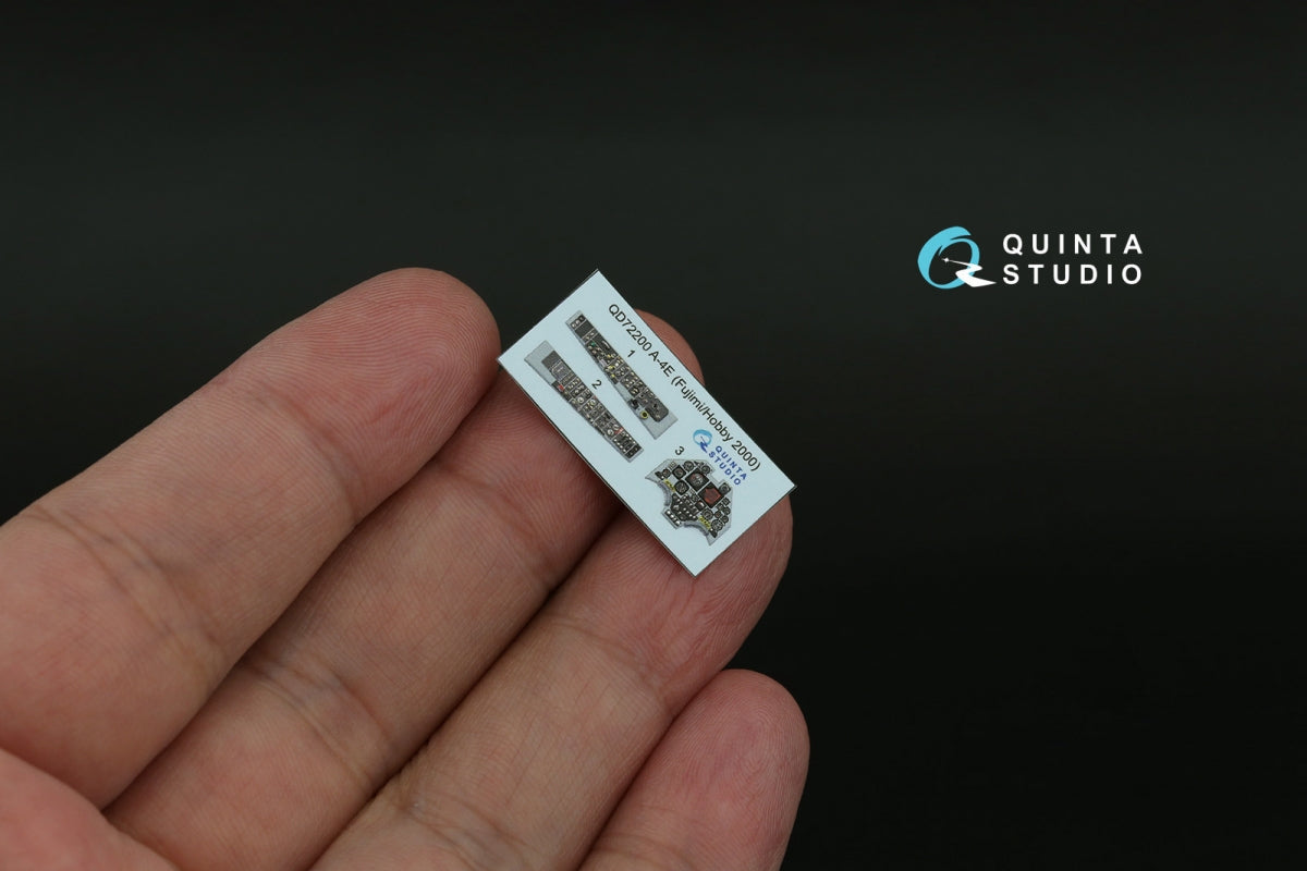 Quinta Studio QD72200 A-4E 3D-Printed &amp;amp; coloured Interior on decal paper (Fujimi/Hobby 2000) 1/72 – zdjęcie 3