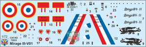 Modelsvit 72023 Mirage III V-01 French VTOL 1/72 – zdjęcie 7