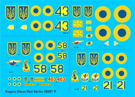 Kagero KD72007 MODERN UKRAINIAN AIRCRAFT AT WAR 2022 1/72 – zdjęcie 2