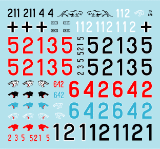Star Decals 35-876 Panther Ausf D Summer of 43 1/35 – zdjęcie 3