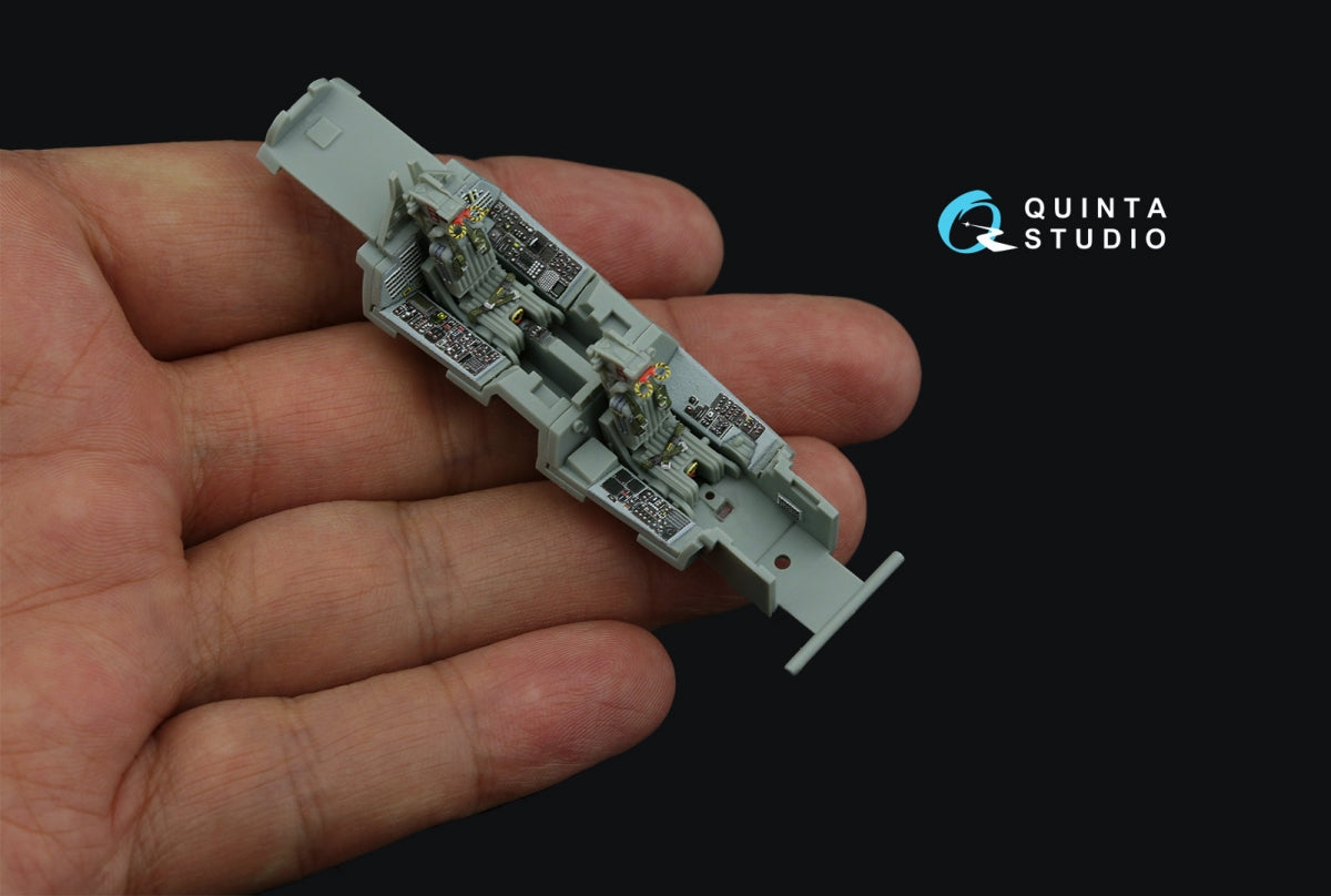 Quinta Studio QD72085 F-14B 3D-Printed &amp;amp; colored Interior on decal paper (Academy) 1/72 – image 8