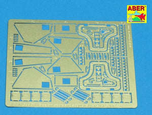 Aber 35A030 Dźwiczki do bocznych schowków do Pumy (Sd.Kfz.234) 1/35