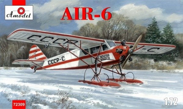 A-Model 72309 AIR-6 Soviet monoplane on skis 1/72