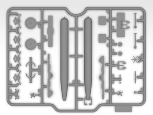 ICM 48405 WWII British Torpedo Trailer 1/48 – image 6