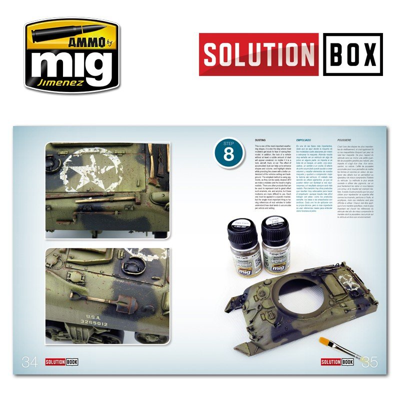 AMMO of Mig Jimenez 7700 WW II AMERICAN ETO SOLUTION BOX – zdjęcie 13