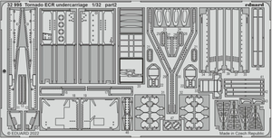 Eduard 32995 Tornado ECR undercarriage ITALERI 1/32 – zdjęcie 2