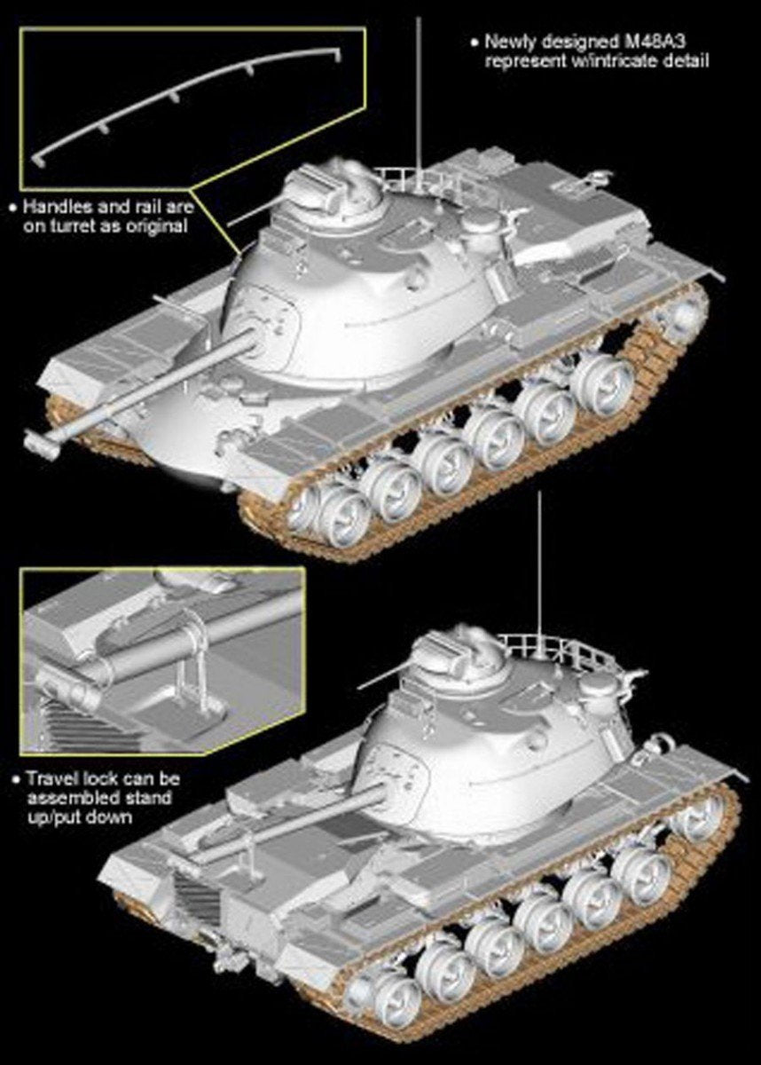 Dragon 3544 M48A3 Mod.B 1/35 – imagen 2