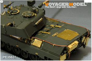 Voyager Model PE35631 Modern German Leopard 1A3 MBT (B ver include Gun barrel）(For MENG TS-007) 1/35 – image 3