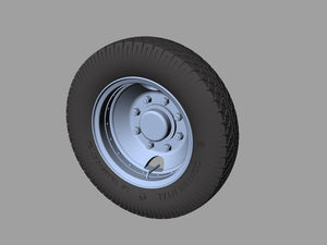 Panzer Art RE35-322 Mercedes LG 3000 road wheels (commercial pattern) 1/35 – image 2