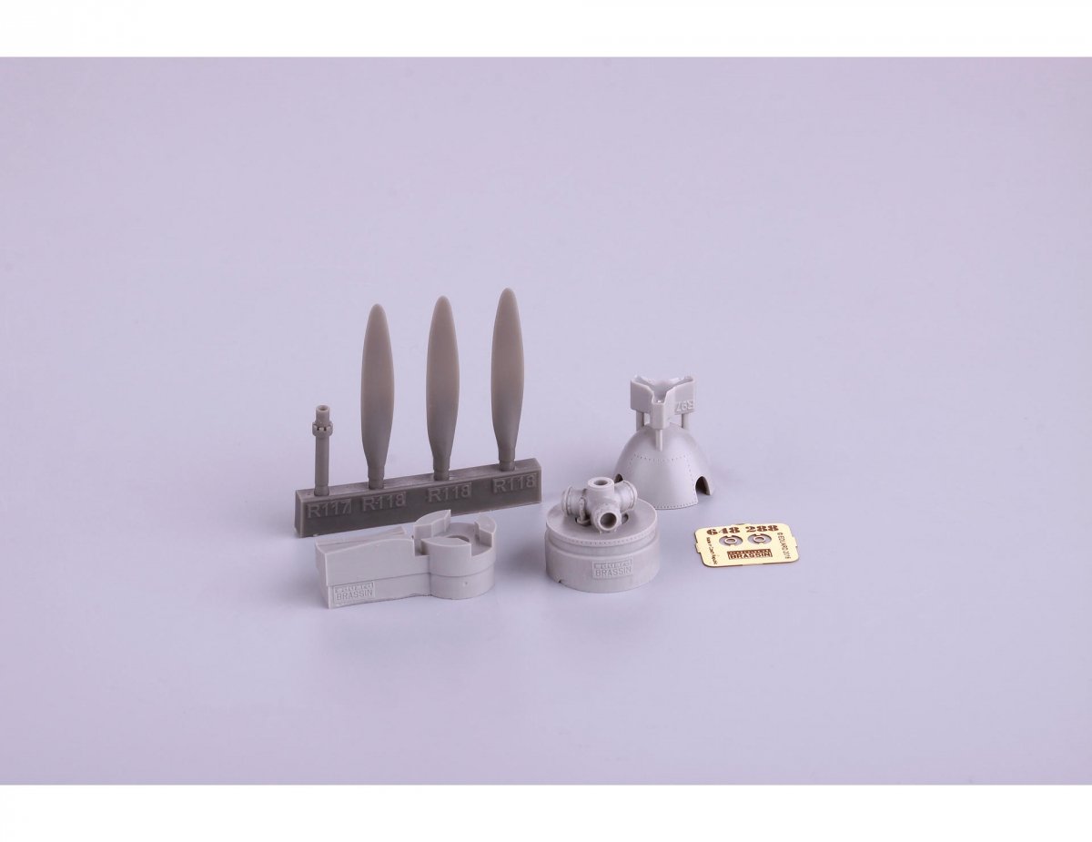Eduard 648289 Bf 109F propeller EARLY EDUARD 1/48 – zdjęcie 5