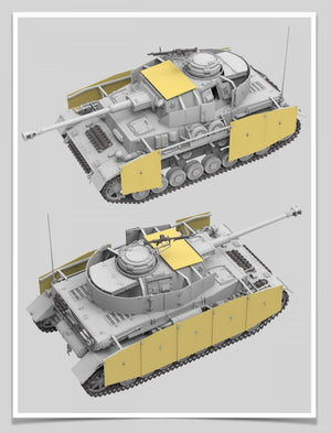 Rye Field Model 5046 Panzerkampfwagen IV Ausf.H Sd.Kfz.161/1 EARLY RPODUCTION 1/35 – zdjęcie 2