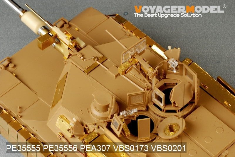 Maquette Voyager PE35556 M1A2 SEP Abrams américain moderne avec canon antiaérien TUSK I pour Tamiya 35326 au 1/35 – image 3