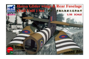 Bronco AB3574 Horsa Glider Wing Rear Fuselage 1/35