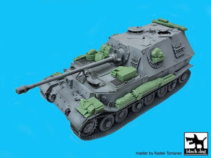 Black Dog T35227 German tank Elefant Sd.Kfz 184 accessories set 1/35 – immagine 4