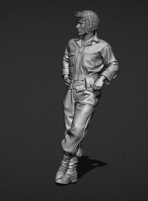 Panzer Art FI35-116 US tanker with coverall No.1 1/35 – zdjęcie 2