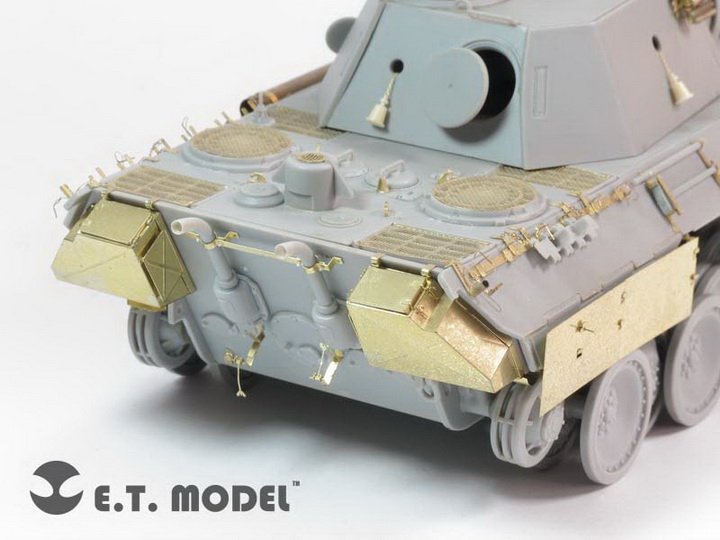 E.T. Model E35-124 WWII German Panther D Basic (For DRAGON Smart Kit) 1/35 – Bild 6