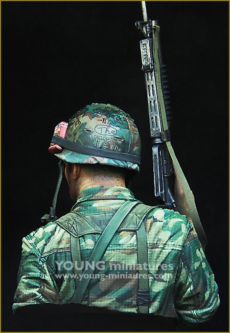 Young Miniatures YM1866 US 1st Cavalry Div Vietnam 1970 1/10 – zdjęcie 4