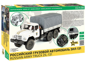 Zvezda 3706 Russian army truck ZIL-131 1/35