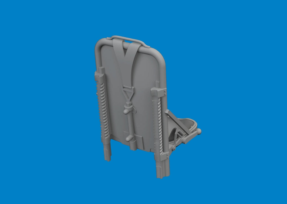 Eduard 6481041 P-51B/ C seat w/ integral belts Type 3 PRINT EDUARD 1/48 – image 2