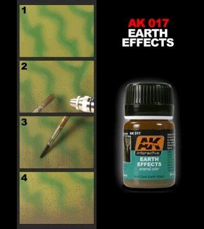 AK Interactive AK017 Earth Effects 35ml – zdjęcie 2